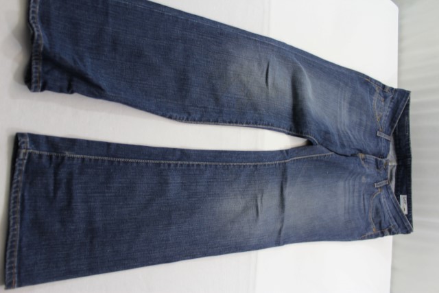 Jean Lee Coral Droit Stretch Bleu - Taille W32 L33 - Neuf Sans étiquettes, Coupé Droit Délavé Moyen